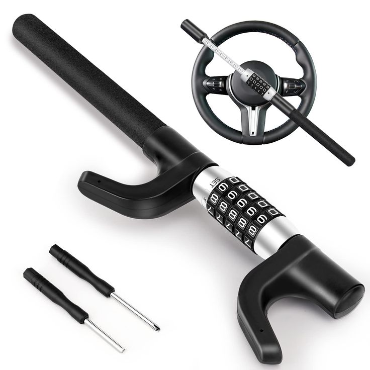 Frido universal anti-theft secrect code lock 5 password steering lock