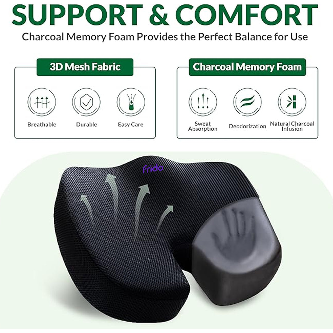 Back & Tailbone Support Cushion