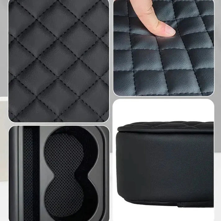 Elite Car Armrest Organizer with Dual Cup Holder