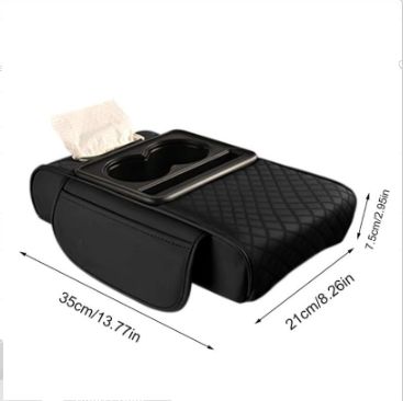 Multi-Functional Car Armrest Organizer